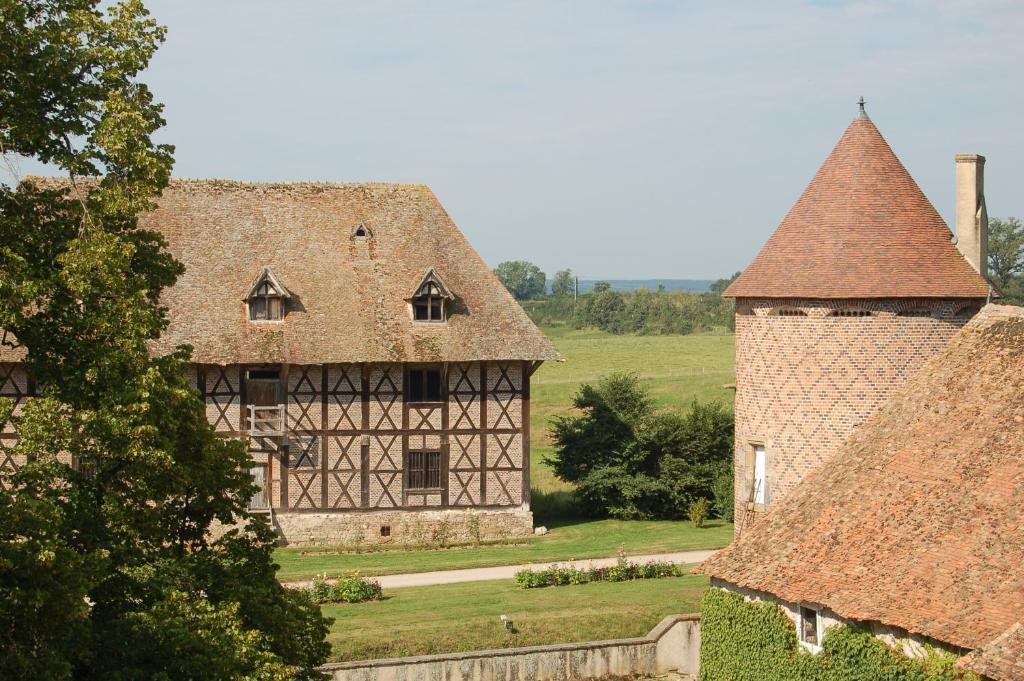 Villeneuve-sur-Allier Chateau Du Riau Bed & Breakfast エクステリア 写真