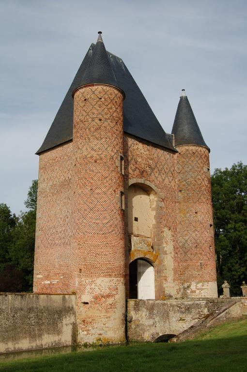 Villeneuve-sur-Allier Chateau Du Riau Bed & Breakfast エクステリア 写真